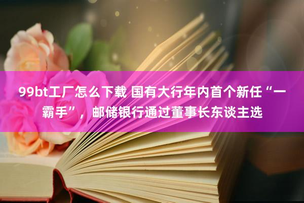 99bt工厂怎么下载 国有大行年内首个新任“一霸手”，邮储银行通过董事长东谈主选